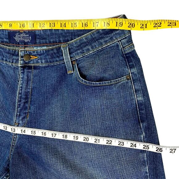 Levi Strauss Signature Vintage Stretch Low Rise Bootcut Blue Jeans Misses 16 - Picture 9 of 14